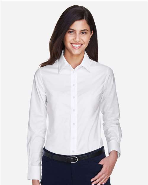 Harriton Women's Oxford Dress Shirt M600W