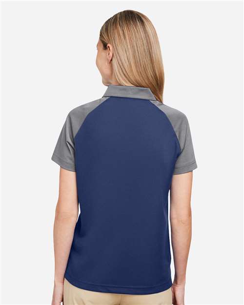 Team 365 Women's Command Snag-Protection Colorblock Polo TT21CW
