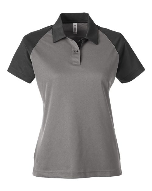 Team 365 Women's Command Snag-Protection Colorblock Polo TT21CW