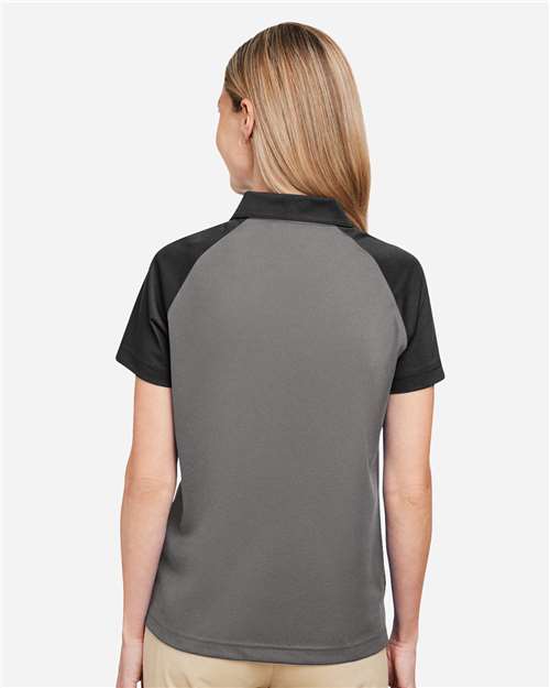 Team 365 Women's Command Snag-Protection Colorblock Polo TT21CW