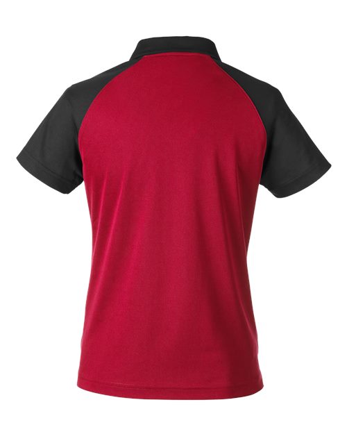 Team 365 Women's Command Snag-Protection Colorblock Polo TT21CW