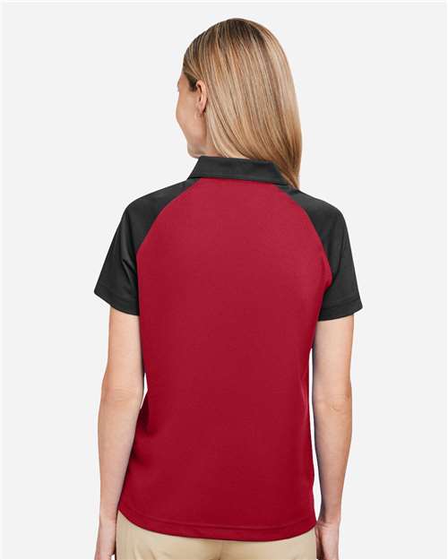 Team 365 Women's Command Snag-Protection Colorblock Polo TT21CW
