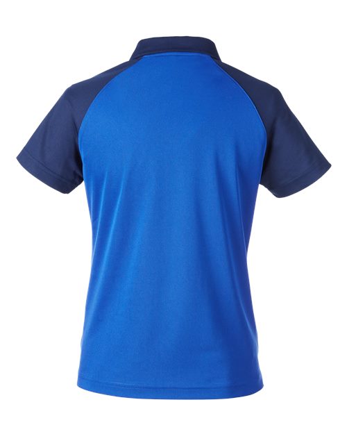 Team 365 Women's Command Snag-Protection Colorblock Polo TT21CW