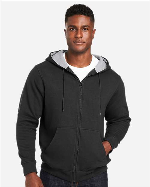 Harriton Unisex Tall ClimaBloc™ Lined Heavyweight Hooded Sweatshirt M711T