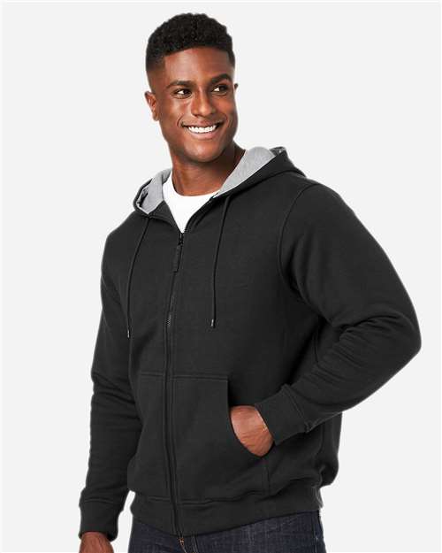 Harriton Unisex Tall ClimaBloc™ Lined Heavyweight Hooded Sweatshirt M711T