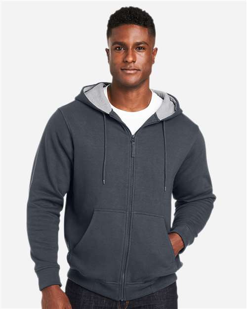Harriton Unisex Tall ClimaBloc™ Lined Heavyweight Hooded Sweatshirt M711T