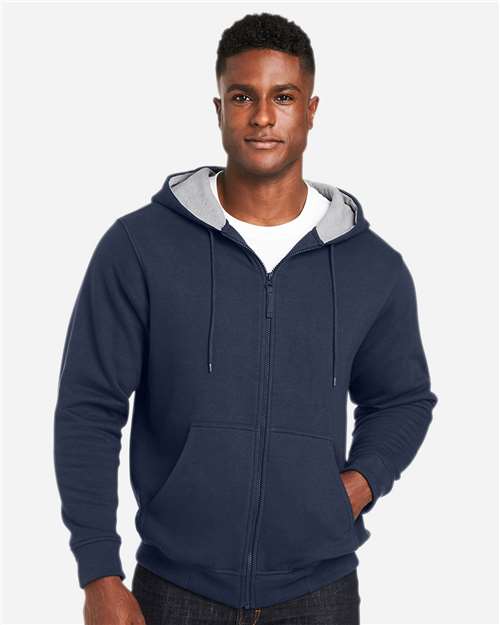 Harriton Unisex Tall ClimaBloc™ Lined Heavyweight Hooded Sweatshirt M711T