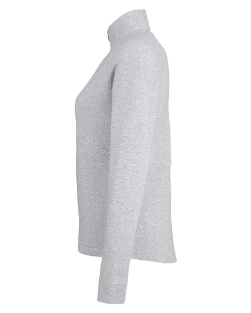 North End Women's Spirit Textured Quarter-Zip Pullover NE725W