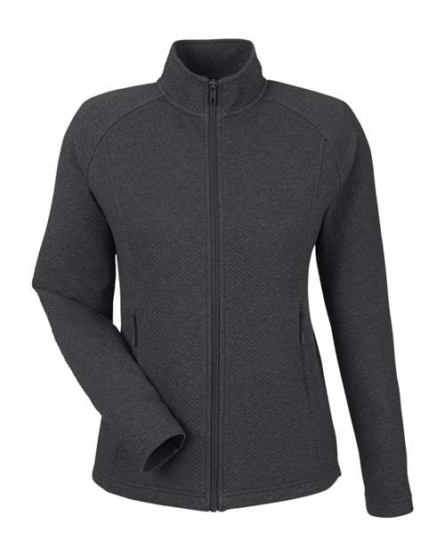 North End Women's Spirit Textured Full-Zip NE727W