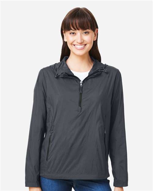 North End Women's Aura Lightweight Packable Anorak NE810W
