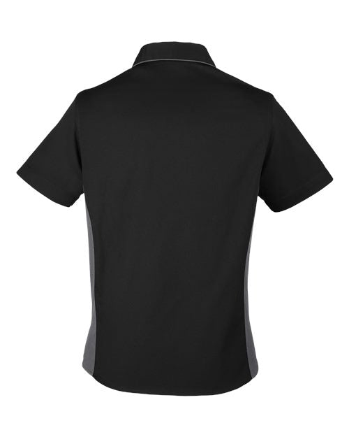Harriton Women's Flash IL Colorblock Shirt M586W