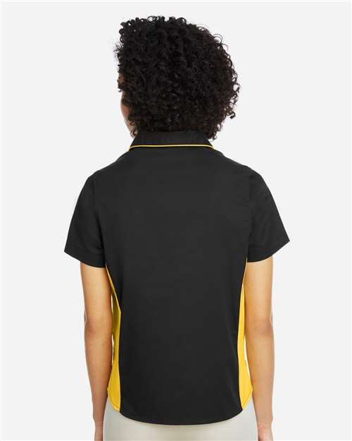Harriton Women's Flash IL Colorblock Shirt M586W