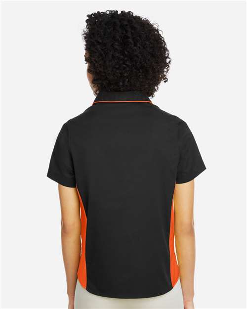Harriton Women's Flash IL Colorblock Shirt M586W