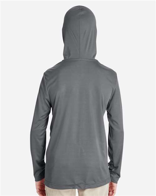 Team 365 Youth Zone Performance Hooded Long Sleeve T-Shirt TT41Y