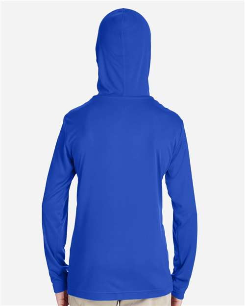 Team 365 Youth Zone Performance Hooded Long Sleeve T-Shirt TT41Y