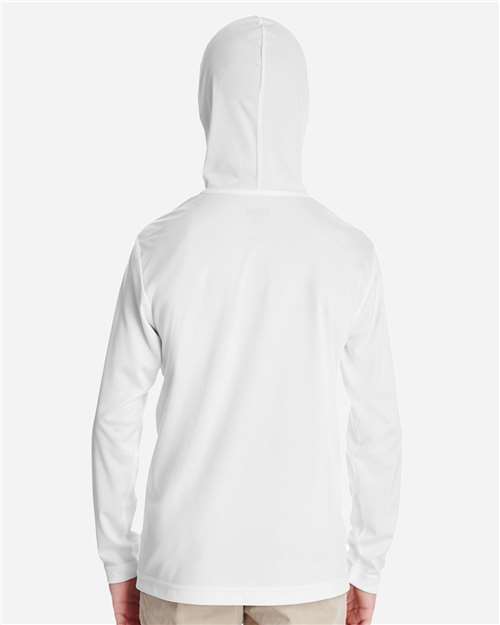 Team 365 Youth Zone Performance Hooded Long Sleeve T-Shirt TT41Y