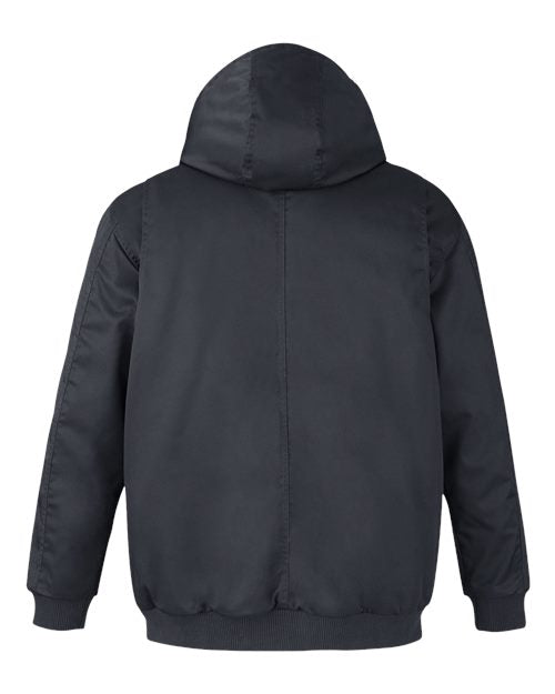 Harriton Unisex Tall ClimaBloc® Heavyweight Hooded Full-Zip Jacket M722T