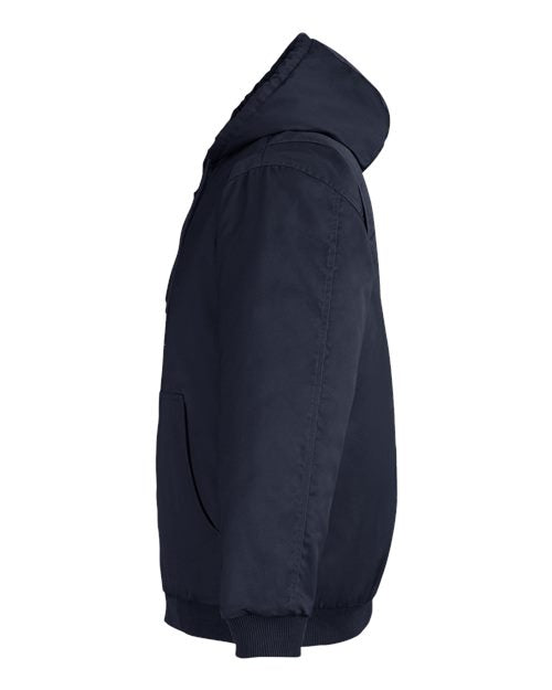Harriton Unisex Tall ClimaBloc® Heavyweight Hooded Full-Zip Jacket M722T