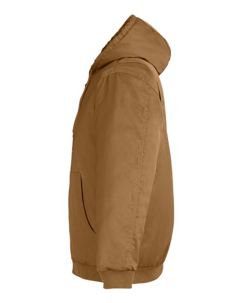 Harriton Unisex Tall ClimaBloc® Heavyweight Hooded Full-Zip Jacket M722T