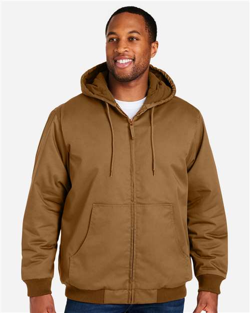 Harriton Unisex Tall ClimaBloc® Heavyweight Hooded Full-Zip Jacket M722T