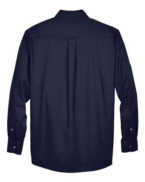 Harriton Men's Tall Easy Blend™ Twill Dress Shirt M500T