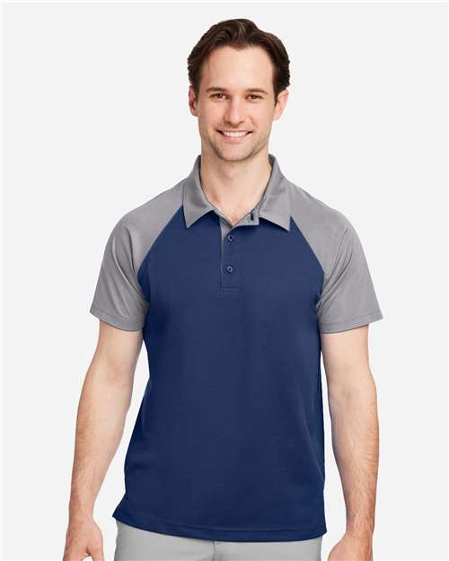 Team 365 Men's Command Snag-Protection Colorblock Polo TT21C