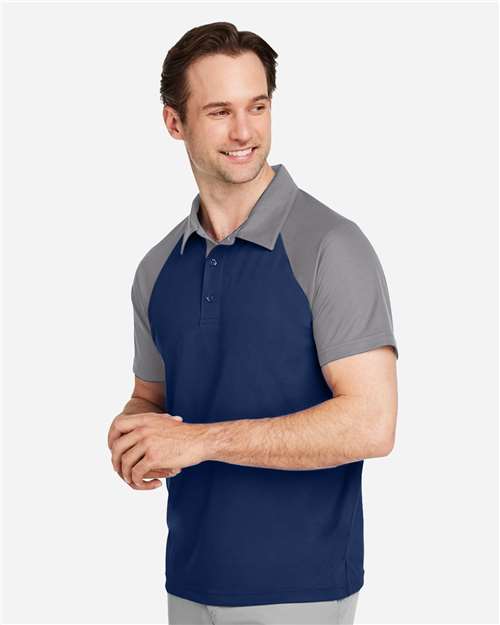 Team 365 Men's Command Snag-Protection Colorblock Polo TT21C