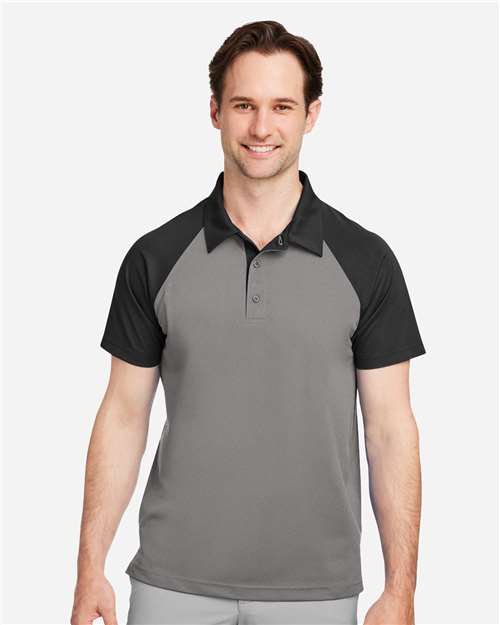 Team 365 Men's Command Snag-Protection Colorblock Polo TT21C