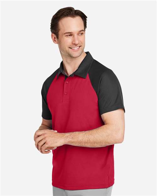 Team 365 Men's Command Snag-Protection Colorblock Polo TT21C