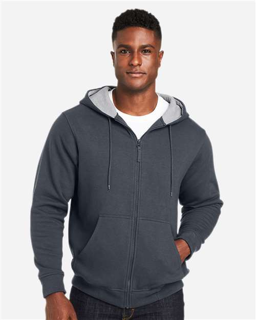 Harriton Unisex ClimaBloc™ Lined Heavyweight Hooded Sweatshirt M711