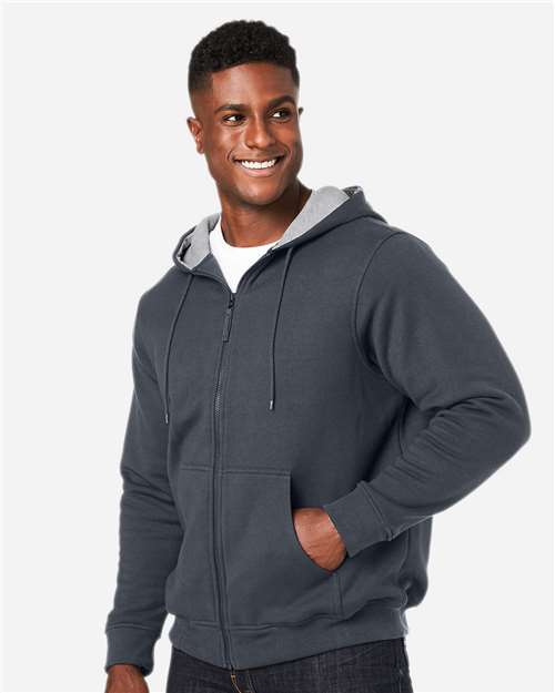 Harriton Unisex ClimaBloc™ Lined Heavyweight Hooded Sweatshirt M711