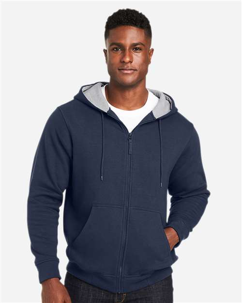 Harriton Unisex ClimaBloc™ Lined Heavyweight Hooded Sweatshirt M711