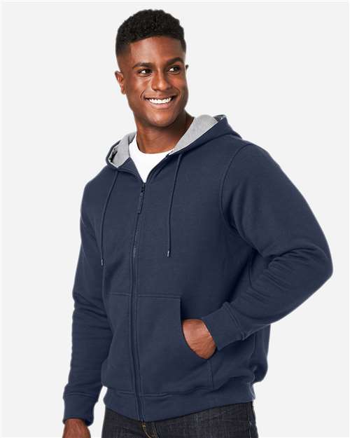 Harriton Unisex ClimaBloc™ Lined Heavyweight Hooded Sweatshirt M711