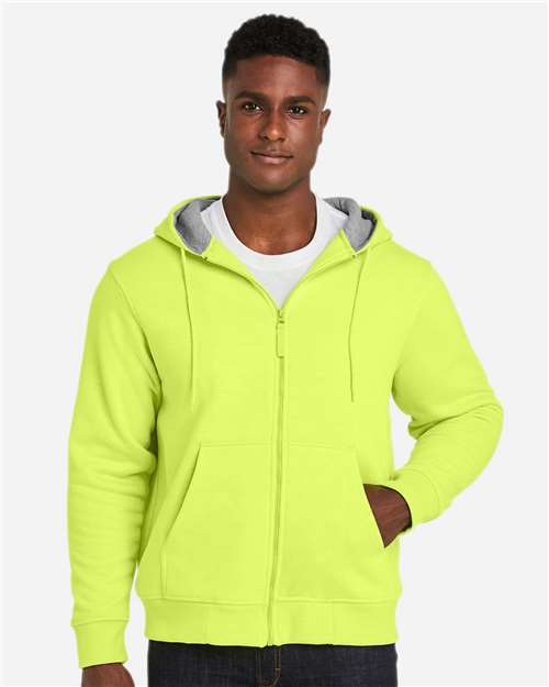 Harriton Unisex ClimaBloc™ Lined Heavyweight Hooded Sweatshirt M711