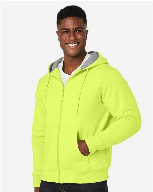 Harriton Unisex ClimaBloc™ Lined Heavyweight Hooded Sweatshirt M711