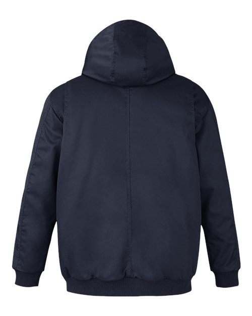 Harriton Unisex ClimaBloc® Heavyweight Hooded Full-Zip Jacket M722
