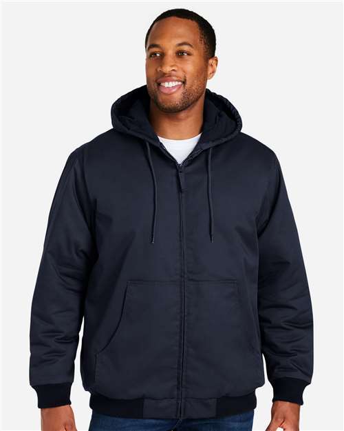 Harriton Unisex ClimaBloc® Heavyweight Hooded Full-Zip Jacket M722