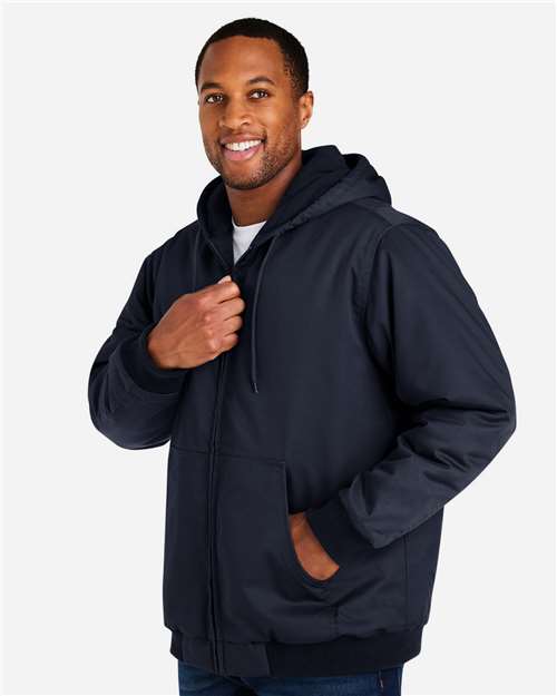 Harriton Unisex ClimaBloc® Heavyweight Hooded Full-Zip Jacket M722