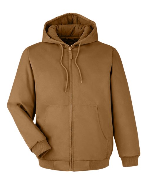 Harriton Unisex ClimaBloc® Heavyweight Hooded Full-Zip Jacket M722