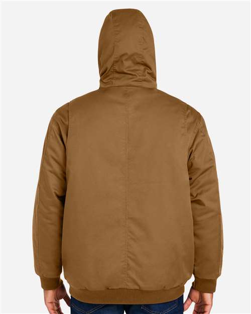 Harriton Unisex ClimaBloc® Heavyweight Hooded Full-Zip Jacket M722
