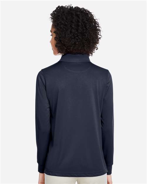 Harriton Women's Advantage Snag Protection Plus IL Long Sleeve Polo M348LW