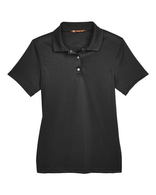 Harriton Women's Advantage Snag Protection Plus IL Snap Placket Polo M345W
