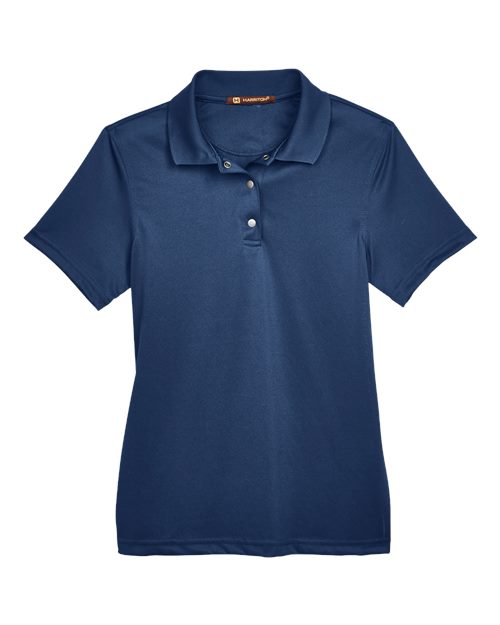Harriton Women's Advantage Snag Protection Plus IL Snap Placket Polo M345W