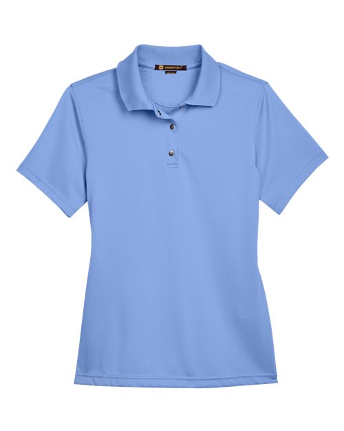 Harriton Women's Advantage Snag Protection Plus IL Snap Placket Polo M345W