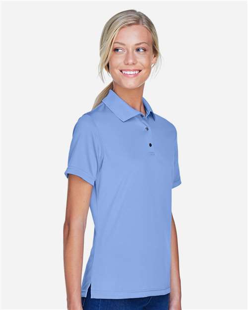 Harriton Women's Advantage Snag Protection Plus IL Snap Placket Polo M345W