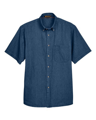 Short Sleeve Denim Shirt