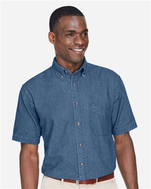 Harriton Men's Denim Shirt M550S