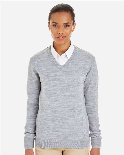 Harriton Women's Pilbloc V-Neck Sweater M420W