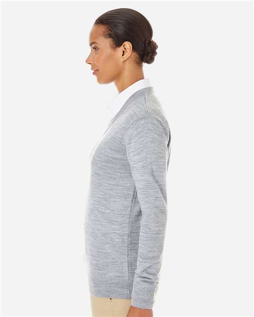 Harriton Women's Pilbloc V-Neck Sweater M420W