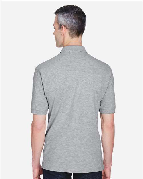 Harriton Men's Easy Blend™ Polo with Pocket M265P